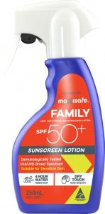 Sunscreen SPF 50+ 250ml Trigger Spray - RhinoSite Store