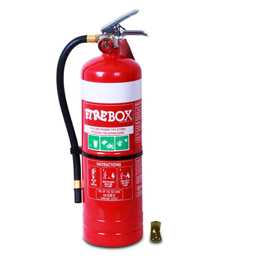 Test & Tagged Fire Extinguisher 4.5kg Dry Powder ABE - RhinoSite Store