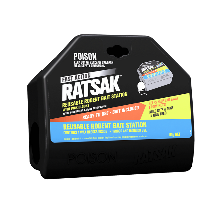 Rodent Bait Station & Wax Blocks - RhinoSite Store