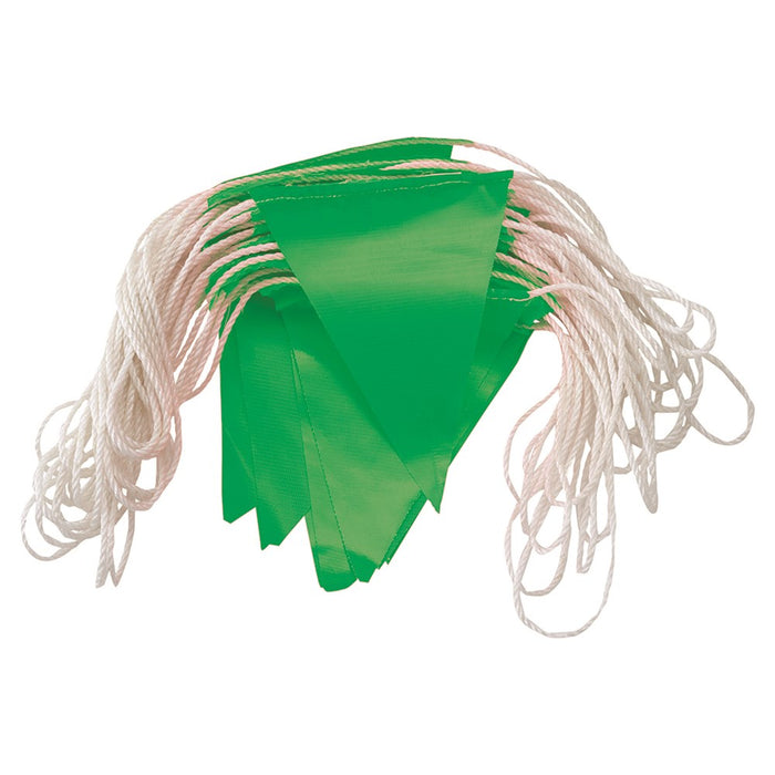 Safety Flagging Bunting Green 30m - RhinoSite Store