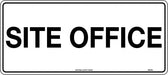 Site Office 600x450mm Poly Sign - RhinoSite Store