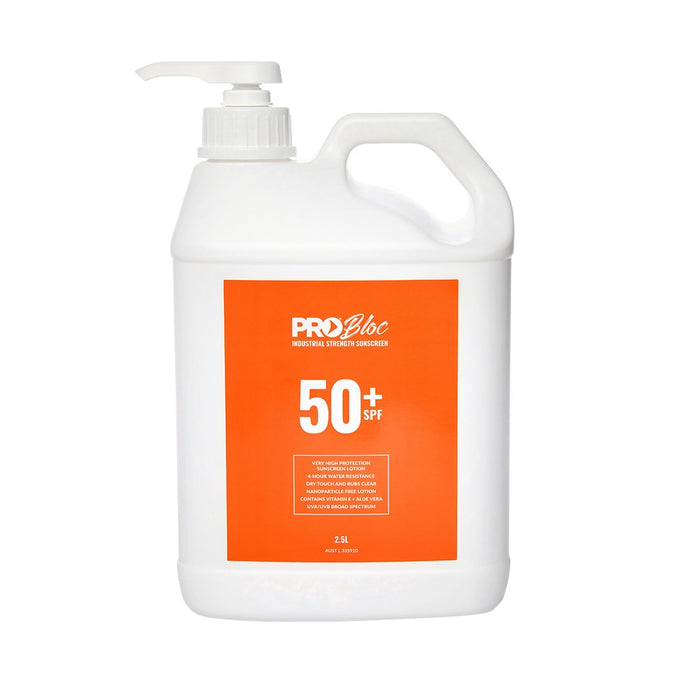 Sunscreen SPF 50+ 2.5L Pump Pack - RhinoSite Store